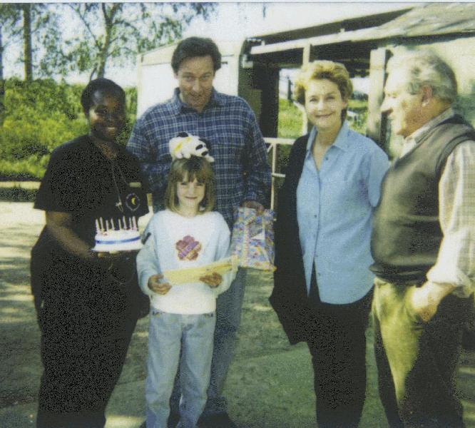 Zoe.. Ten years old and in films